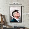 Quadro Grande Decoração Home Office Elegante Moderno Revenda:Tommy Shelby Peaky Blinders - 3