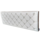 Ver imagem 1 de Cabeceira Casal Luna Corino Bege 140 X 60 Rbl