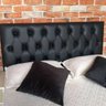 Cabeceira Queen Luna Corino Preto 160 x 60 RBL - 2