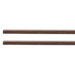 Alizares Poliestireno Ripa Ipe Escuro 2,80x30 2und - 3 Alizares Poliestireno Ripa Ipe Escuro 2,80x30 2und - 3