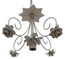 Ver imagem 1 de Pendente Pequeno De Ferro para Decoração de Banheiro E Quarto Retro - Branco