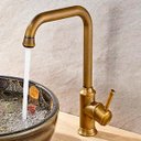 Ver imagem 2 de Misturador Monocomando Torneira Retrô Banheiro Lavabo Vintage Colonial RT14 - Máxima Metais