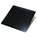 Ver imagem 4 de Ducha Quadrada 30x30 Inox Preto Alto Brilho Borda Fina com Braço - Máxima Metais