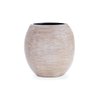 Vaso Decorativo Cromus Asteca Marrom 25cm - 1