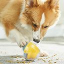 Ver imagem 4 de Bola de Petiscos Brinquedo Cachorro Gato Caes Pet Racao Bolinha Anti Estresse Interativa Comedouro P