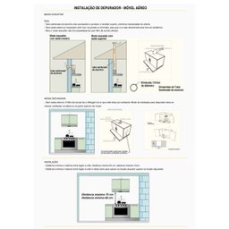 Depurador de Ar Fogatti Compact 90cm Inox - 5