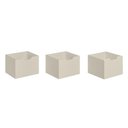 Ver imagem 5 de Nicho Organizador Retrô 1478 com 9 Gavetas Ébano/Off White - Qmovi
