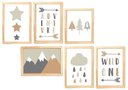 Ver imagem 1 de Kit Quadro Montanha & Wild Infantil Decorativo Quarto Criança Enxoval Bebê