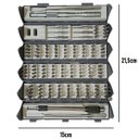 Ver imagem 3 de Estojo Ferramentas Precisao 128 Pecas Chave Fenda Conserto Manutencao Reparo Celular Notebook Eletro