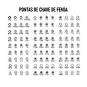 Ver imagem 6 de Estojo Ferramentas Precisao 128 Pecas Chave Fenda Conserto Manutencao Reparo Celular Notebook Eletro