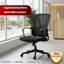 Ver imagem 2 de Kit 4 Cadeiras de Escritório Diretor Apex - Preta