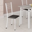 Ver imagem 2 de Kit 4 Cadeiras Tubular 95x37x40 Cm Dany