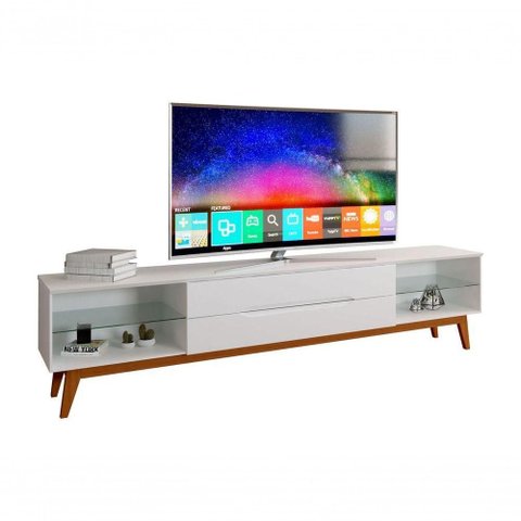 Rack para Tv Limit 2.2 Branco - Moveisaqui