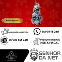 Ver mais imagens de Arvore de Natal Decorada Super Luxo Branca e Dourada 1,80m 643 Galhos Luxo