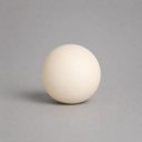 Ver imagem 1 de Esfera Grande Decorativa de Cerâmica para Sala e Mesa Off White