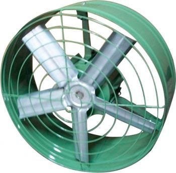 Exaustor Axial Indl. LEVE MONOF. Diam. 400 mm Mod: EAC400-M6