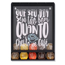 Porta Cápsulas Cheiro de Café Parede Modelo Universal - 1