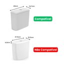 Ver imagem 3 de Tampa para Caixa Acoplada Compacta Cinza Celite/incepa/logasa