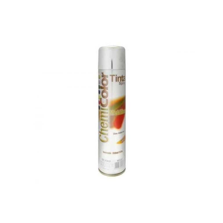 Tinta Spray Chemicolor Metálica Cromado 350ml 