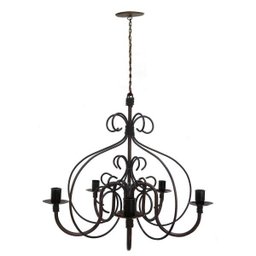 Luminária Rustica de Ferro Artesanal para Iluminação de Sala de Estar - 3