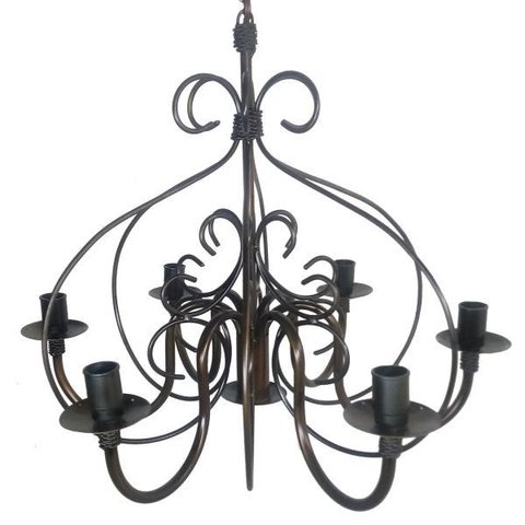 Lustre Artesanal Pendente De Teto Para Sala de Jantar Com