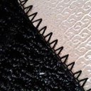 Ver imagem 2 de Kit Jogo Tapete De Banheiro Relevo 3 Peças Preto