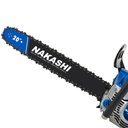 Ver imagem 3 de Motosserra Profissional Nakashi NCS 550 À Gasolina 54,6cc 2 Tempos Com Corrente 78 Elos