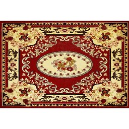 Tapete de Veludo Marbella Cl104_6 Red 0.98 x 1.50 - Rayza - 3 Tapete de Veludo Marbella Cl104_6 Red 0.98 x 1.50 - Rayza - 3