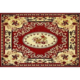 Tapete de Veludo Marbella Cl104_6 Red 0.98 x 1.50 - Rayza - 1 Tapete de Veludo Marbella Cl104_6 Red 0.98 x 1.50 - Rayza - 1
