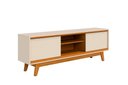 Ver imagem 7 de Rack Atlas para Tv de até 70 Polegadas - Cinamomo Off White - Madetec