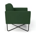 Ver imagem 6 de Kit 2 Poltronas Base X Industrial Preto Marisa Veludo D03 - D’Rossi