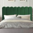 Ver imagem 1 de Cabeceira para Cama Box Casal 1,40 Cm Alanis - House Verde