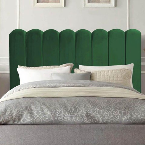Cabeceira para Cama Box Casal 1,40 Cm Alanis - House Verde