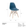 Cadeira Charles Eames Eiffel Dsw Madeira Clara - 4