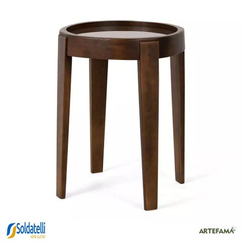 Mesa Lateral Penha Castanho Canela e Castanho Oregon - Datelli Design