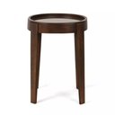 Ver imagem 2 de Mesa Lateral Penha Castanho Canela e Castanho Oregon - Datelli Design