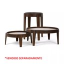 Ver imagem 4 de Mesa Lateral Penha Castanho Canela e Castanho Oregon - Datelli Design