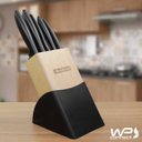 Ver imagem 4 de Jogo de Facas Aço Inox Tramontina com Cepo 6 Peças