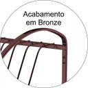 Ver imagem 3 de Escorredor de Louças 2 Andares Para 16 Pratos Cozinha Luxo - Bronze