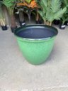 Ver imagem 4 de Vaso Decorativo para Plantas Grandes Auto Brilho para Sala (liso/verde-musgo)