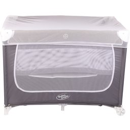 Berço Cercadinho Desmontável Portátil Chiqueirinho Confort Cinza - 1