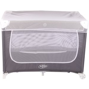 Berço Cercadinho Desmontável Portátil Chiqueirinho Confort Cinza