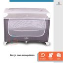 Ver imagem 6 de Berço Cercadinho Desmontável Portátil Chiqueirinho Confort Cinza