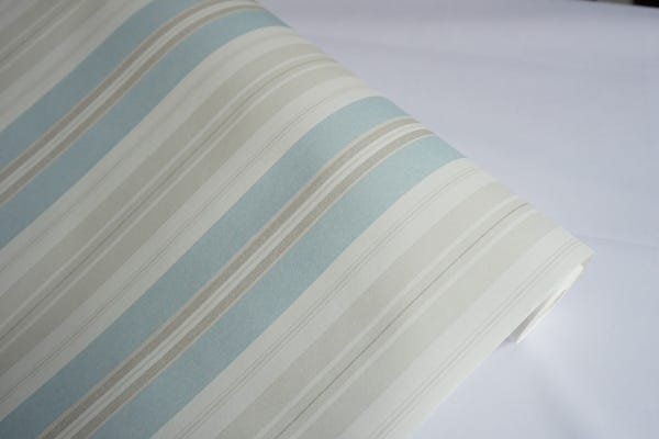 Papel de Parede Importado tnt Listrado Azul Cinza off White - 3