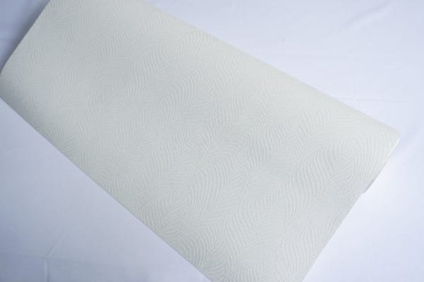 Papel de Parede Importado tnt Texturizado off White Lavável - 5