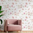 Ver imagem 1 de Papel de Parede Floral Mod - 365 Flores e Galhos-60x300cm