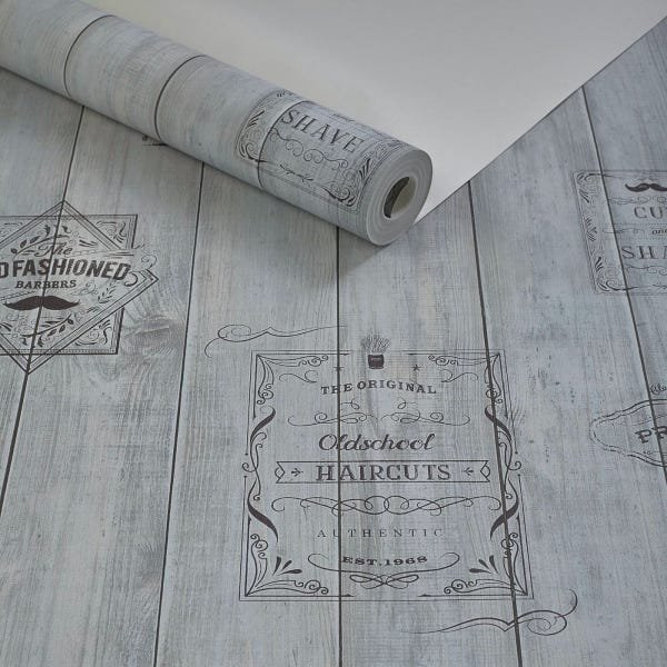 Papel de Parede Importado Vinílico Lavável Textura Madeirada - 2