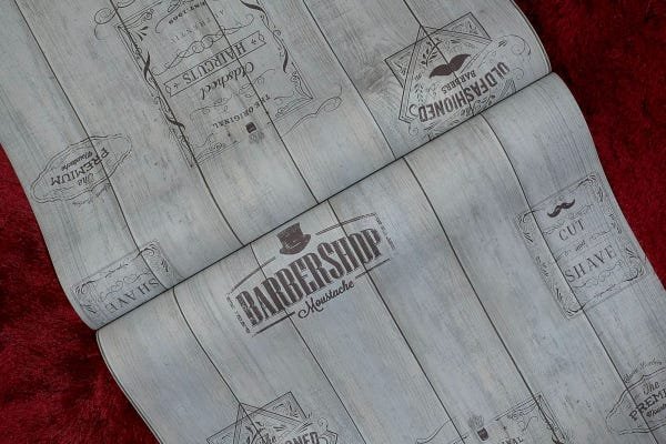 Papel de Parede Importado Vinílico Lavável Textura Madeirada - 4