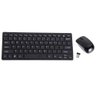 Kit Mini Teclado e Mouse Wireless Slim Plug Play 2.4ghz Preto - 3