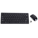 Ver imagem 2 de Kit Mini Teclado e Mouse Wireless Slim Plug Play 2.4ghz Preto